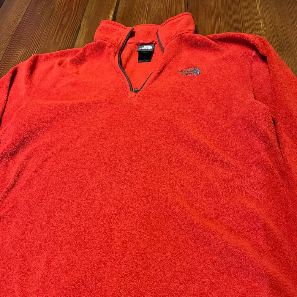 North Face Red Fleece size M